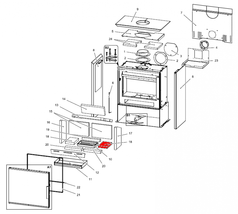 Haas-Sohn Calma easy 347.15 pierre de sole droit