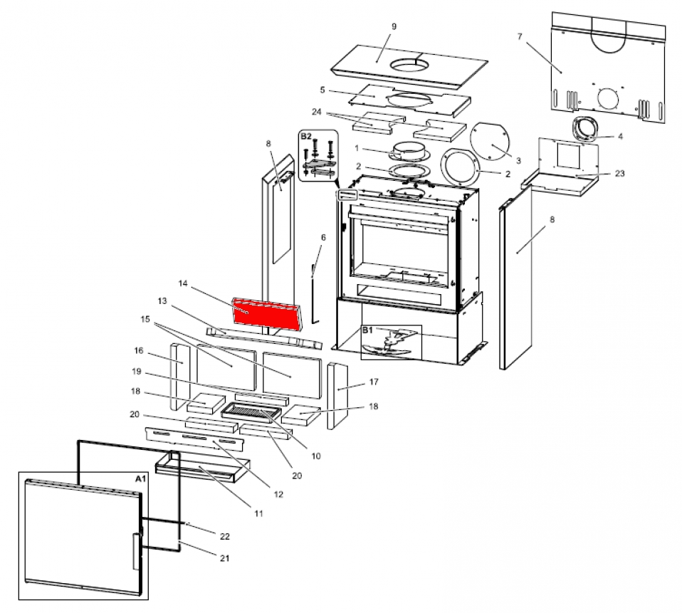 Haas-Sohn Calma easy 347.15 dflecteur haut