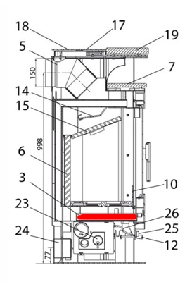 Haas-Sohn Eifel 230.17 cendrier