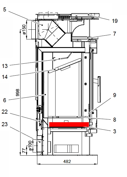 Haas-Sohn Eifel II 230.17 cendrier