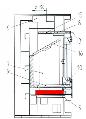 Haas-Sohn Falun 205.15 cendrier