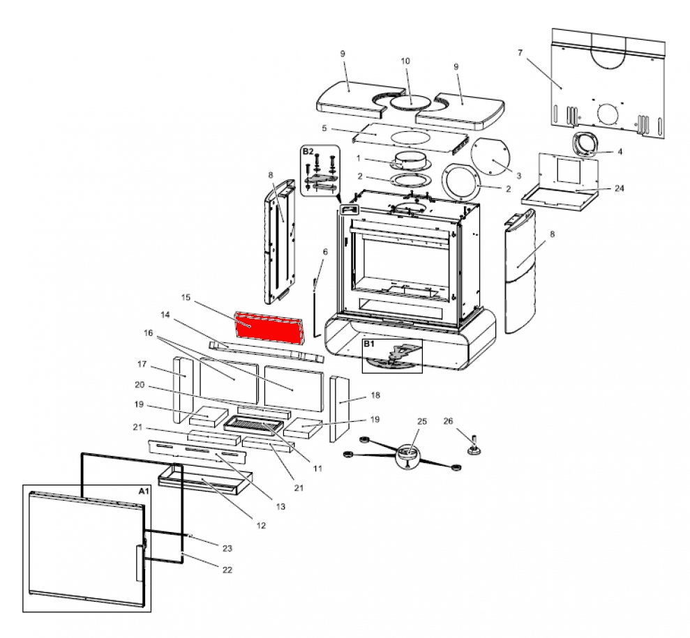 Haas-Sohn Fulham easy 347.15 dflecteur haut