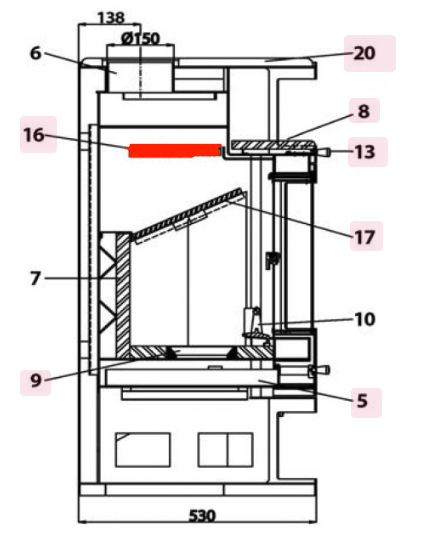 Haas-Sohn Grado 252.17 dflecteur haut