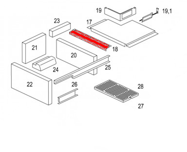 Haas-Sohn HSD 76 fixation chambre de combustion