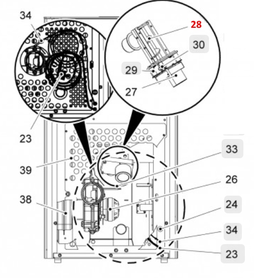 Haas-Sohn HSP 2.17 Premium vis sans fin