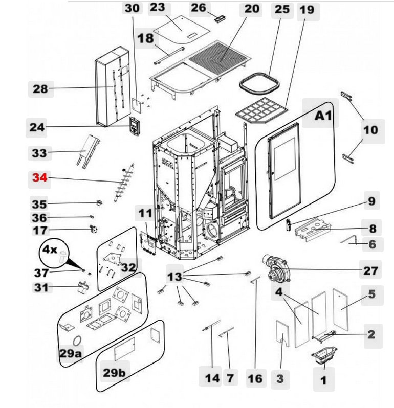 Haas-Sohn HSP 8 Home 445.08 vis sans fin