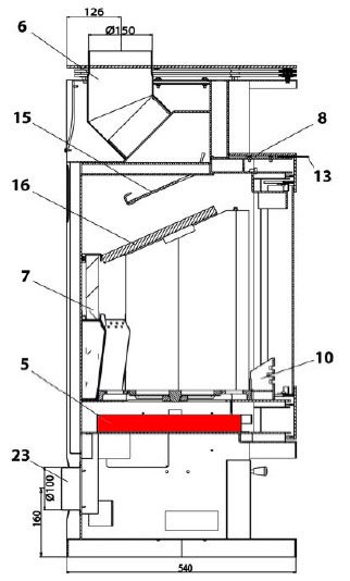 Haas-Sohn Husum 206.15 cendrier