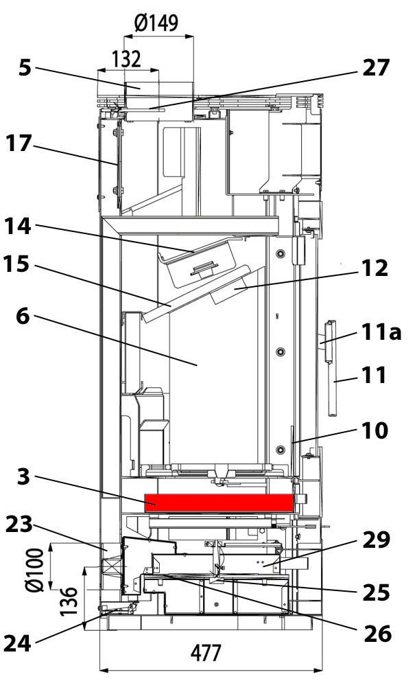 Haas-Sohn I 2060 cendrier