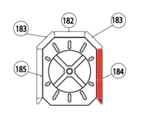 Haas-Sohn Imatra 212.17 pierre latrale droit avant