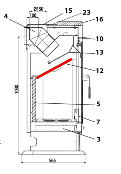 Haas-Sohn Imatra 212.17 dflecteur bas