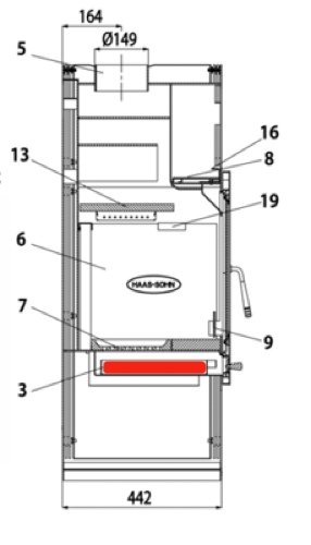 Haas-Sohn Inzell easy 350.15 cendrier