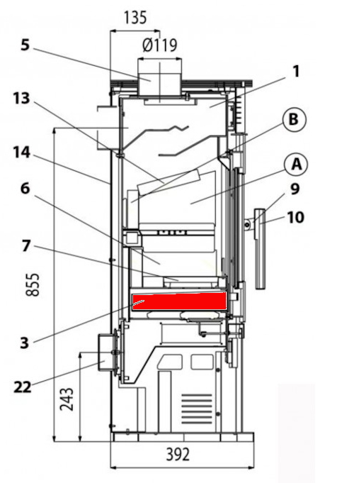 Haas-Sohn Java 201.14 cendrier