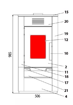 Haas-Sohn Java 201.14 vitre