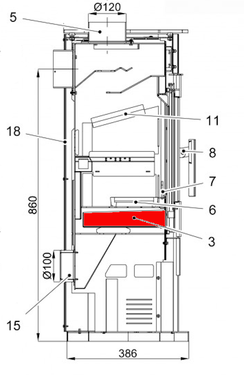 Haas-Sohn Java II 204.14 cendrier