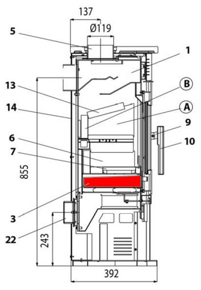 Haas-Sohn Javus 201.14 cendrier