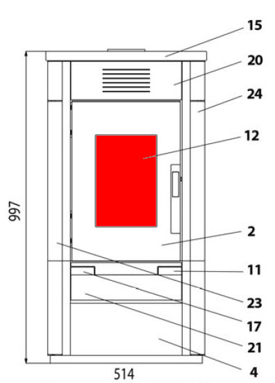 Haas-Sohn Javus 201.14 vitre