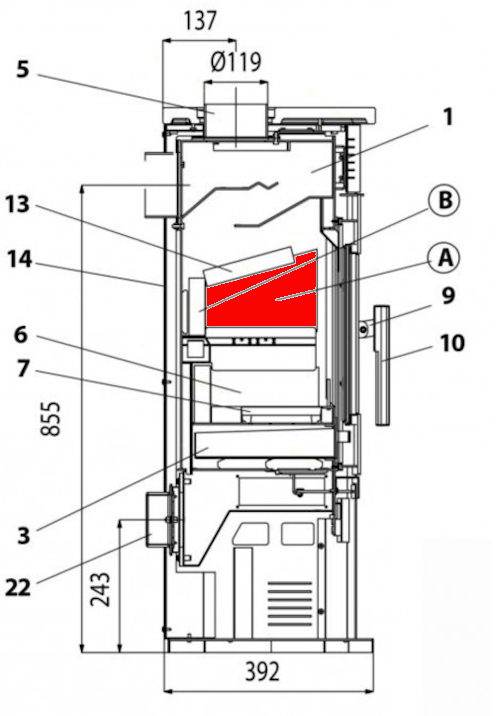 Haas-Sohn Javus 203.14 pierre latrale droit haut