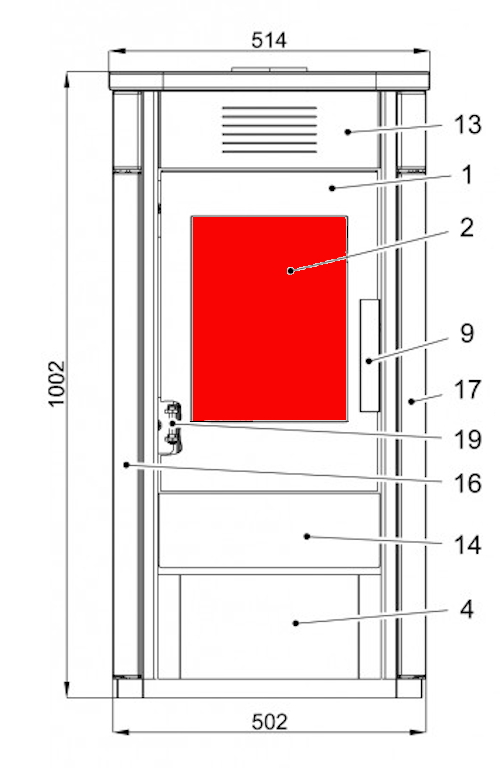 Haas-Sohn Javus II 204.14 vitre