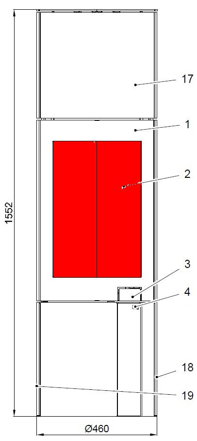 Haas-Sohn Kalius 286.12 vitre