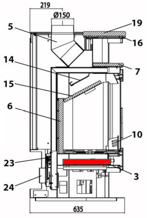 Haas-Sohn Kuopio 265.17 cendrier