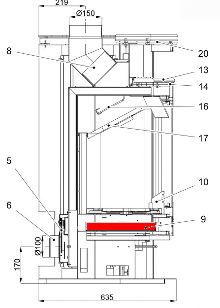 Haas-Sohn Kuopio II 265.17 cendrier