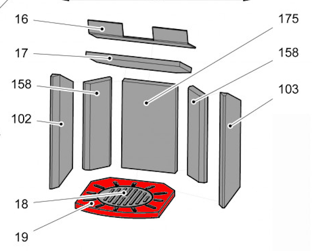 Haas-Sohn Kuopio II 265.17 support de grille