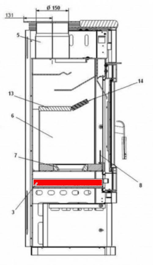 Haas-Sohn Merida 305.15 cendrier