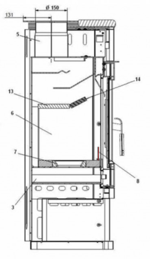 Haas-Sohn Merida 305.15 grille verticale