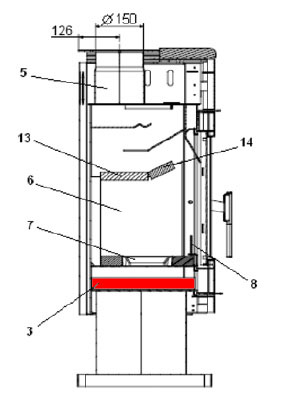 Haas-Sohn Moers 306.15 cendrier