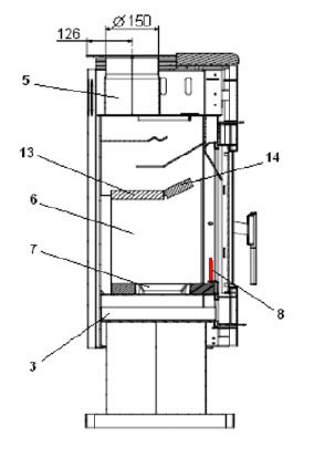 Haas-Sohn Moers 306.15 grille verticale