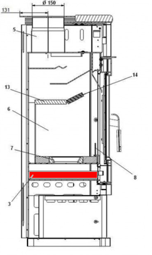 Haas-Sohn Montegrotto 305.15 cendrier