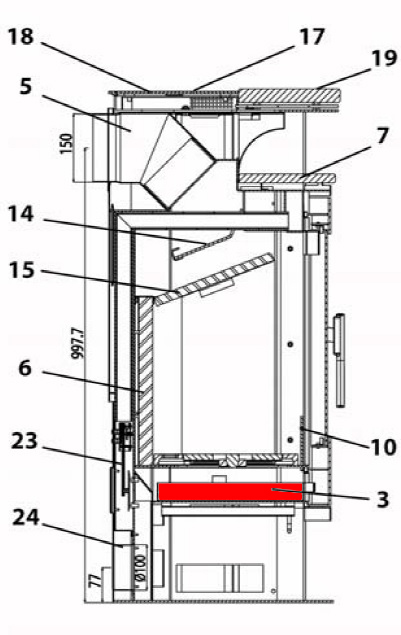 Haas-Sohn Nordal 249.17 cendrier