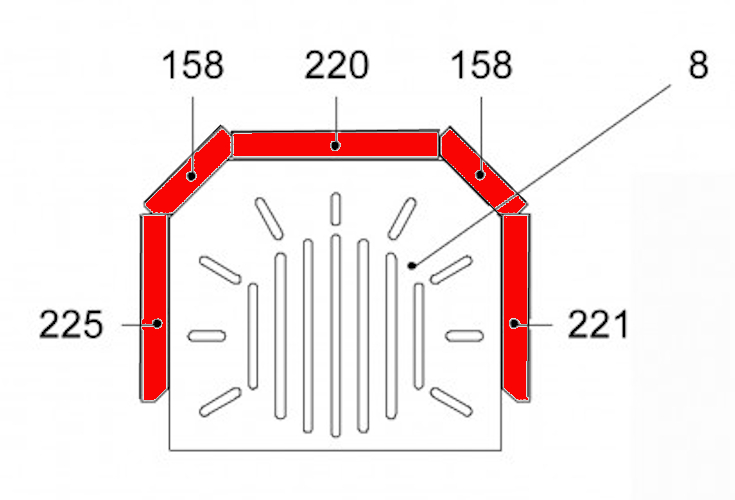 Haas-Sohn Nordal II 249.17 revtement de chambre de combustion