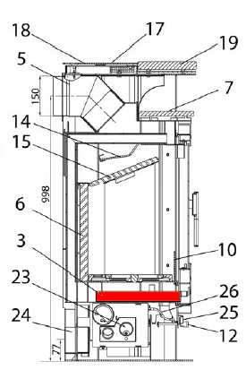 Haas-Sohn Nyland 248.17 cendrier