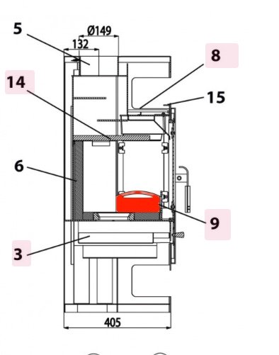 Haas-Sohn Oristano 266.17 grille verticale avant