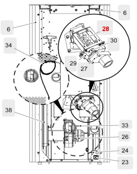 Haas-Sohn Pallazza 532.08 vis sans fin