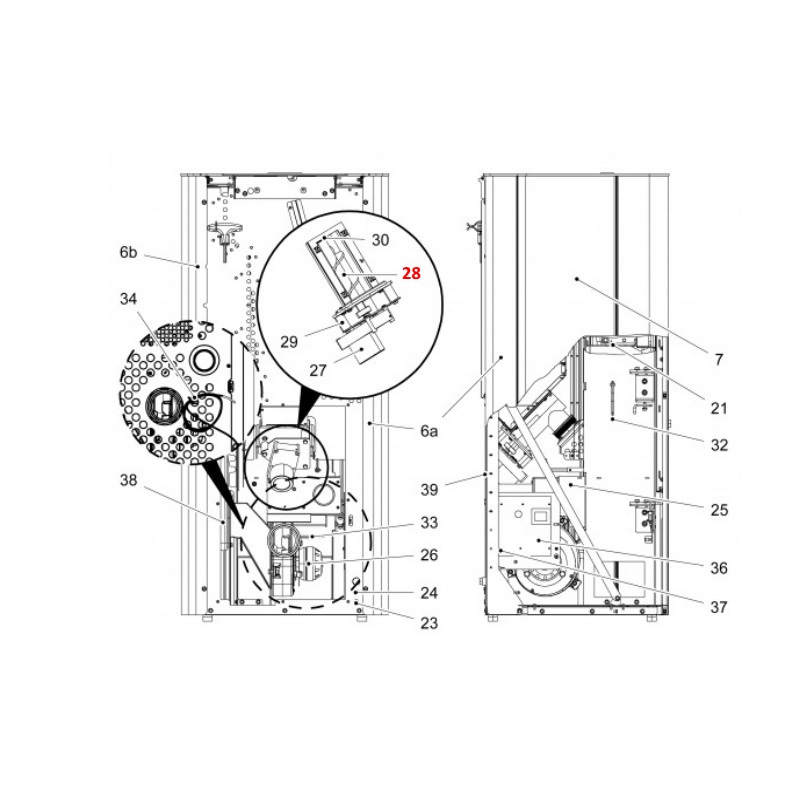 Haas-Sohn Pallazza II 534.08 vis sans fin