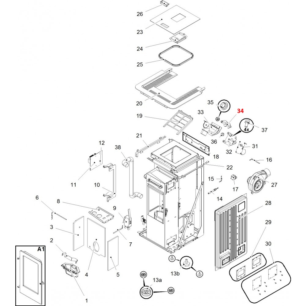 Haas-Sohn Pallazza III RLU-PGI 520.08 vis sans fin