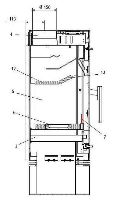 Haas-Sohn Palma 318.15 grille verticale