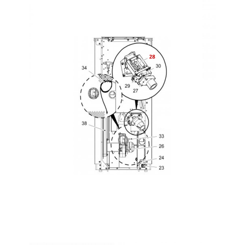 Haas-Sohn Pelletto 417.08 vis sans fin