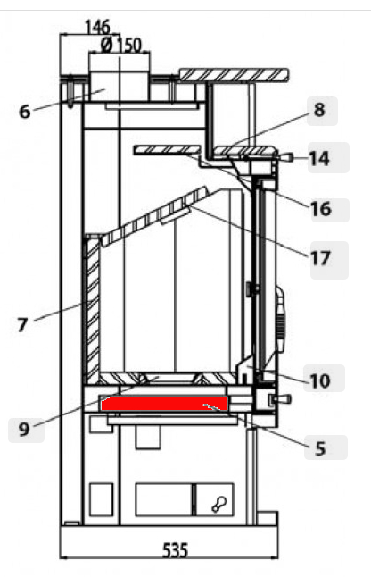 Haas-Sohn Siena 277.17 cendrier