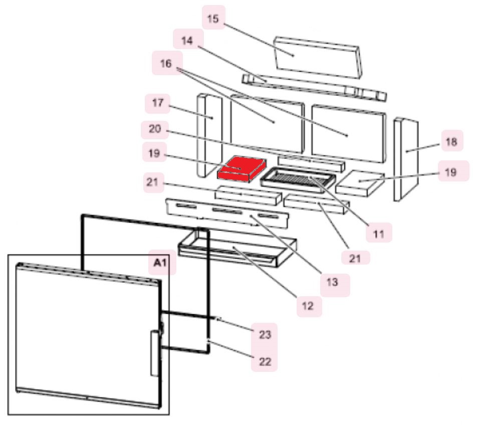 Haas-Sohn Westminster easy 347.15 pierre de sole gauche