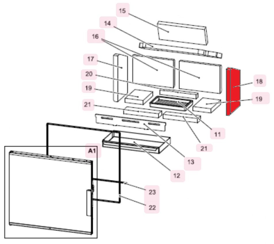 Haas-Sohn Westminster easy 347.15 pierre latrale droit