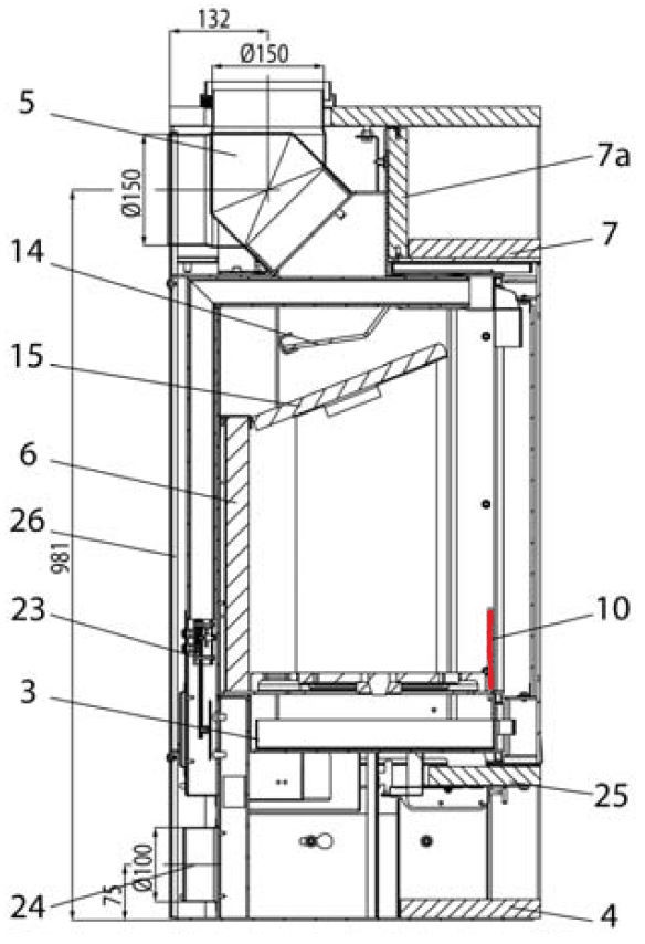 Haas-Sohn Xi 325.15 grille verticale