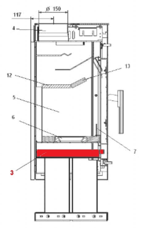 Haas-Sohn Zeta 317.15 cendrier