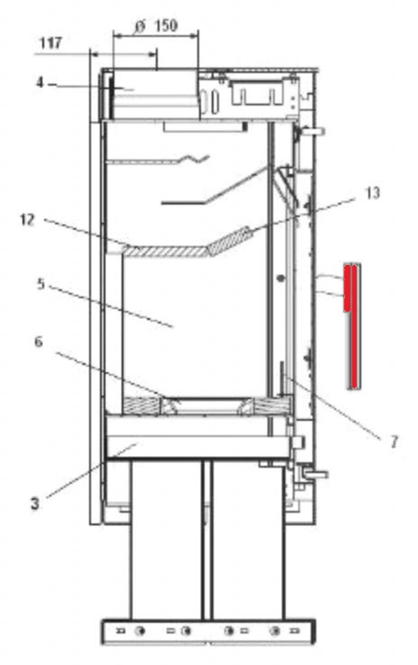 Haas-Sohn Zeta 317.15 poigne de porte