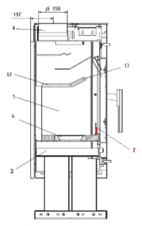 Haas-Sohn Zeta 317.15 grille verticale