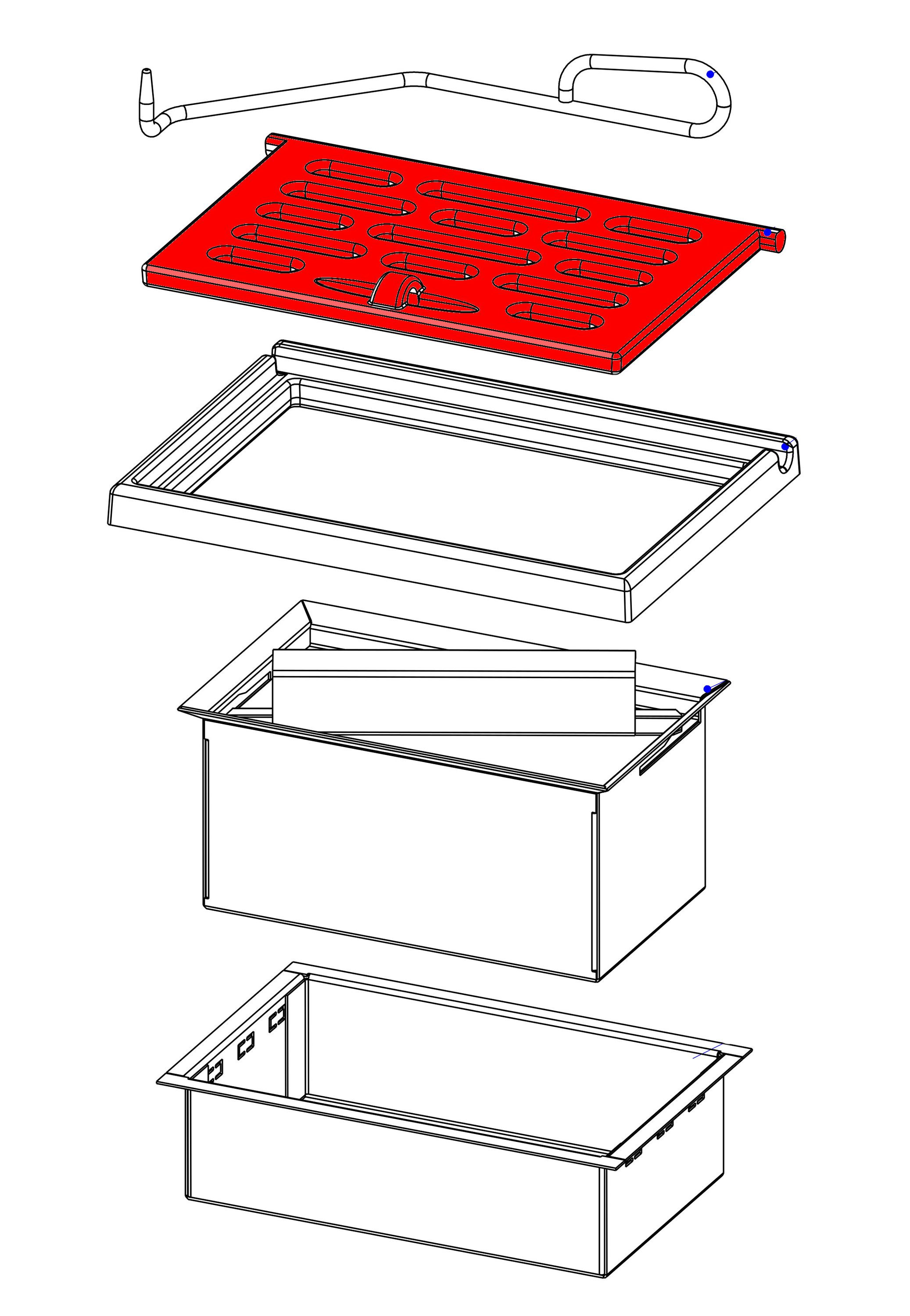 Romotop Heat R grille de dcendrage