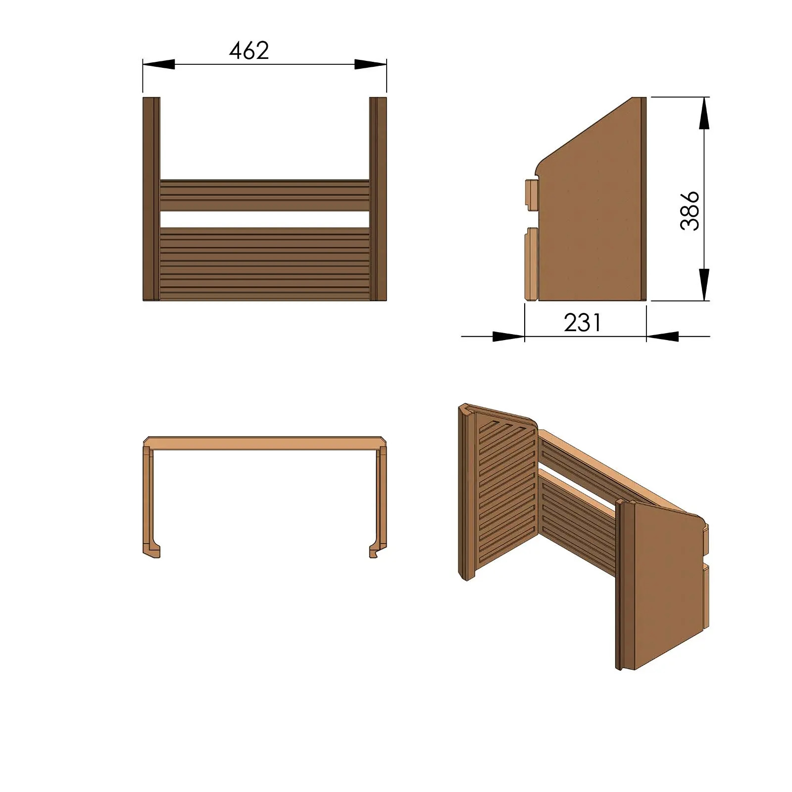 Termatech TT80 pierre latrale kit