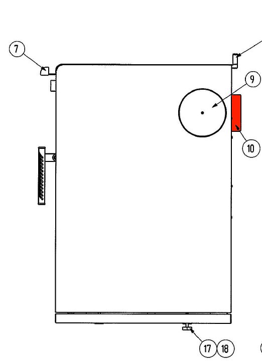 Wamsler W1-50 buse de fumes